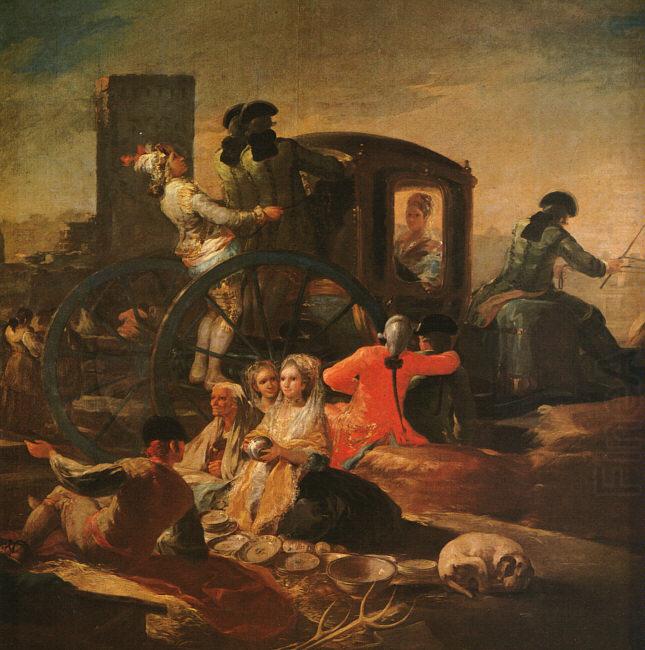 Francisco de Goya The Pottery Vendor china oil painting image